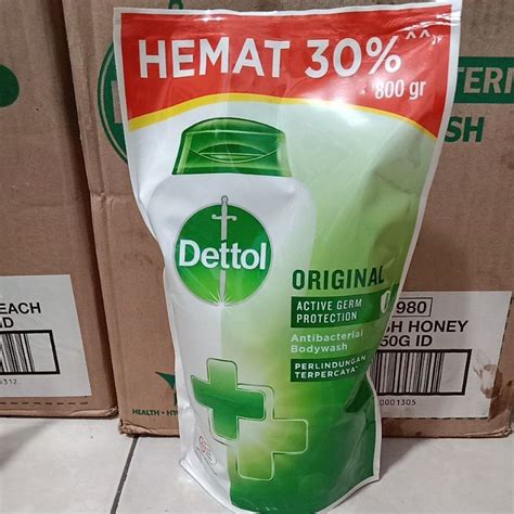 Jual Dettol Bodywash Antibacterial 800 900ml Shopee Indonesia