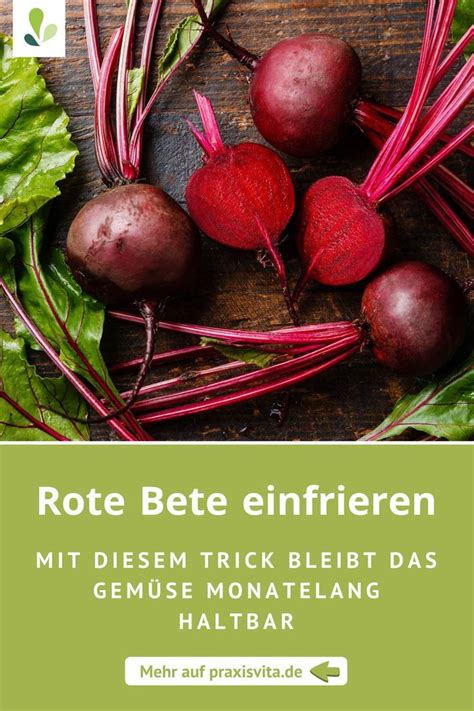 Rote Bete Einfrieren So Klappt S Garantiert Rote Beete Kochen Rote