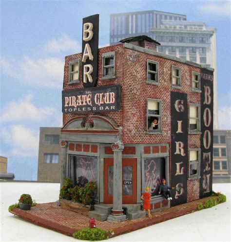 394 best HO Scale Model Train Buildings images on Pinterest