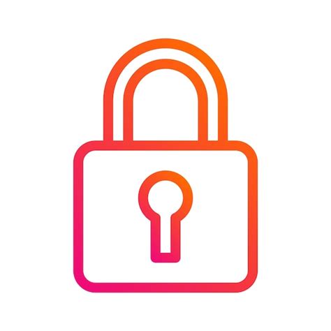 Premium Vector Padlock Vector Icon Design Illustration