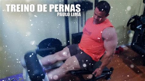 TREINO PESADO DE PERNA NA ACADEMIA IRON FITNESS PAULO LIMA YouTube