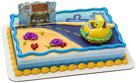 Spongebob Happy Birthday Cake