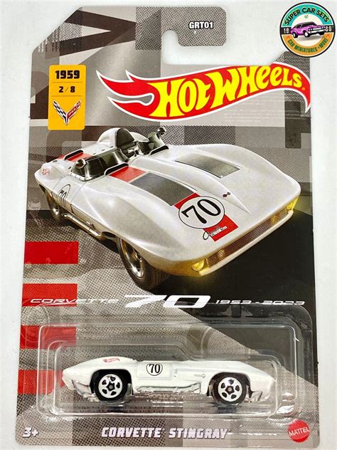 Hot Wheels Corvette 70th Anniversary 2/8 Corvette Stingray - Etsy