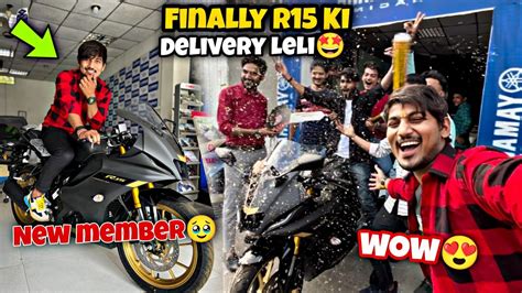 Finally R15 Version 4 Ki Delivery Le Hi Li♥️🥹or Ye Ky Ho Gya😰 Youtube