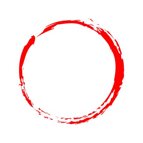 Red Circle Brush 21612003 Png