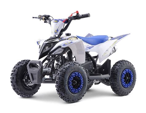 Mini Quad Gasolina Para NiÑos Motor 49cc Poloroan3090azul Coches