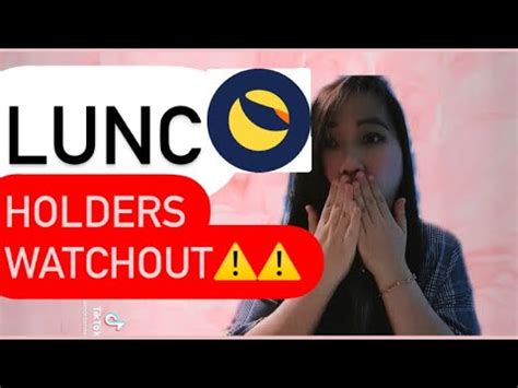 Lunc Coin Holders Lunc Coin Crypto Price Prediction Terra Luna