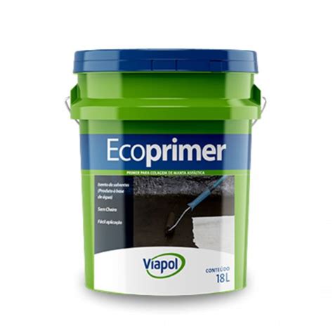 Impermeabilizante Ecoprimer Balde L Viapol Na Elos