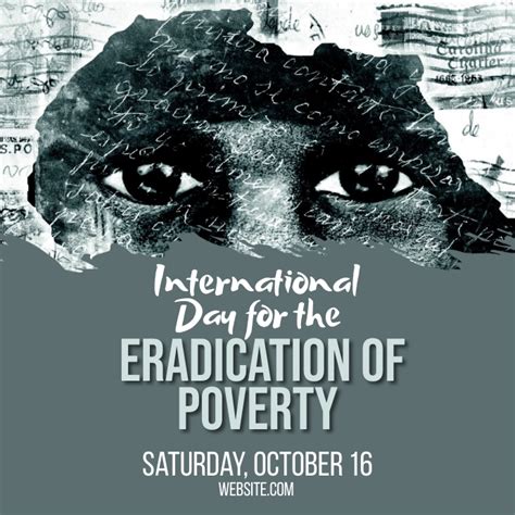 Copy Of Day For The Eradication Of Poverty Postermywall