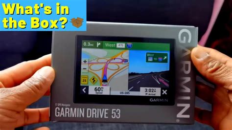 Unbox Garmin Drive 53 Car GPS With Touchscreen YouTube