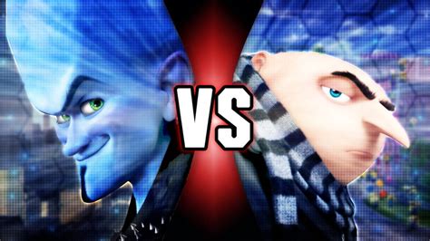 Gru vs Megamind by DonCocobean on DeviantArt