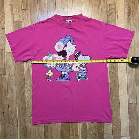 Peanuts × Tultex × Vintage Lucy Woodstock And Snoopy Gem