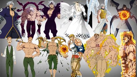 Estarossa Vs Escanor Todos Los Niveles De Poder Explicados Nanatsu