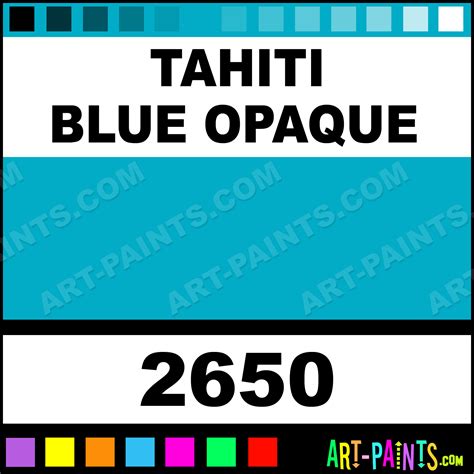 Tahiti Blue Opaque Ceramcoat Acrylic Paints - 2650 - Tahiti Blue Opaque ...