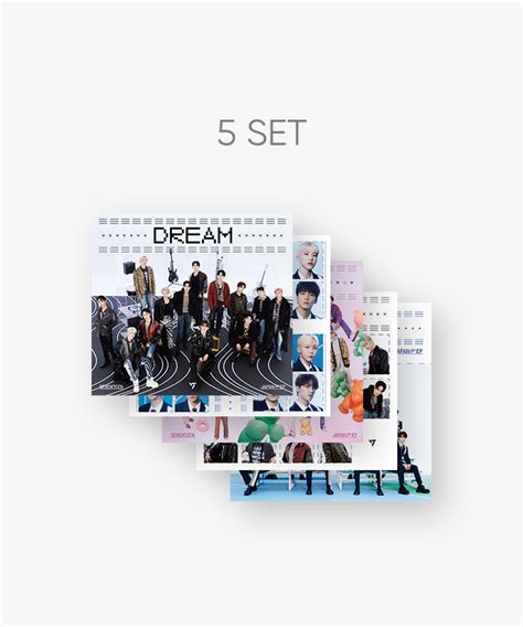 SEVENTEEN JAPAN 1st EP DREAM 5 SET