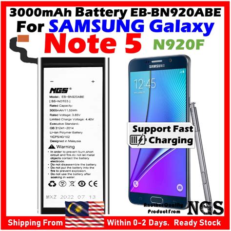 ORl NGS Brand 3000mAh Battery EB BN920ABE Compatible For SAMSUNG GALAXY