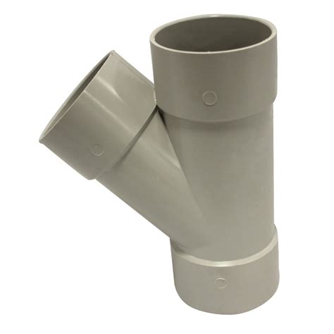 Holman 50mm 45° Female And Female Pvc Dwv Plain Junction Bunnings