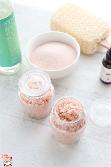 Pink Himalayan Salt Scrub Diy Recipe Beauty Crafter