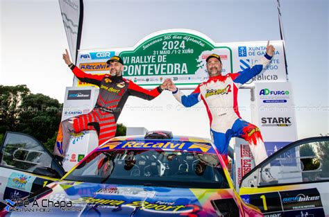 V Ctor Senra David V Zquez Los Mejores En El Rallye De Pontevedra