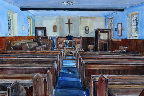 The Old Greave Methodist Church, Interior – Martin Goddard Artist