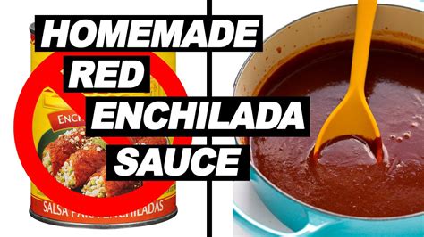 Homemade Red Enchilada Sauce Recipe No Oil No Flour All Natural