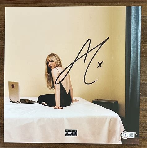 Signed Sabrina Carpenter Autographed Emails I Cant Send Picture And Vinyl Bas Coa Opens In A New