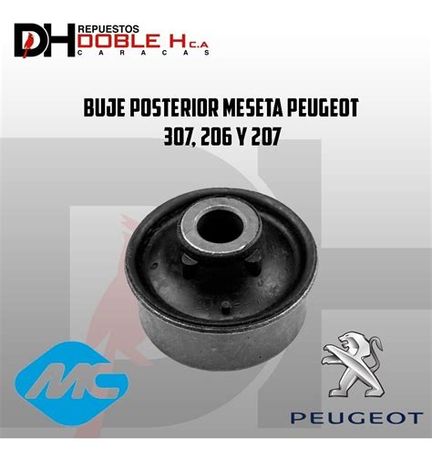 Buje Posterior Meseta Peugeot 307 206 Y 207 Mercado Libre