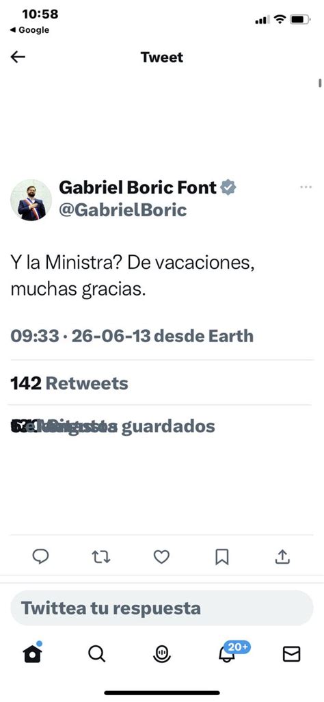 Impresiones e imágenes on Twitter Esto decía GabrielBoric hace unos