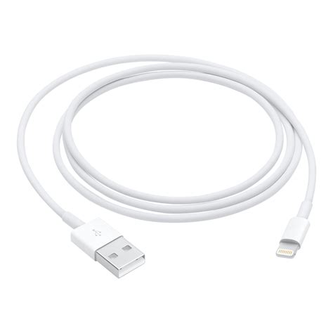 Apple Lightning Usb Cable For Iphoneipadipod Touch 33 Ft White Md818ama