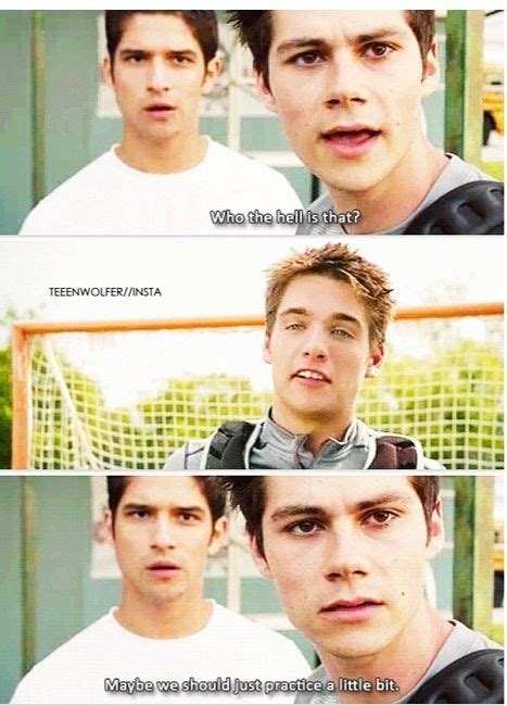 Scott Stiles And Liam Teen Wolf Quotes Teen Wolf 4 Teen Wolf