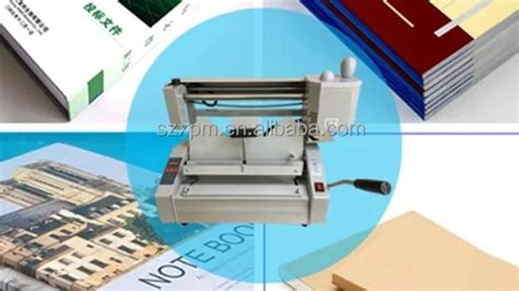 A A Book Binder Machine Small Hot Melt Glue Binding Machine Hotmelt Bookbinder Buy A Book