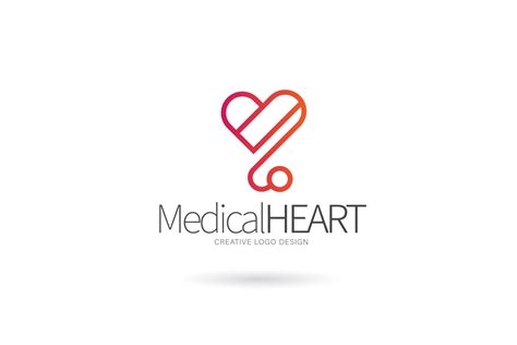 Medical Heart Logo By Logocreative On Creativemarket Heart Logo