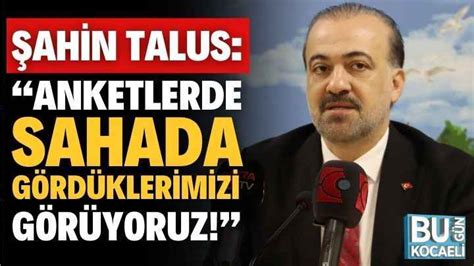 Şahin Talus Anketlerde sahada gördüklerimizi görüyoruz Bugün