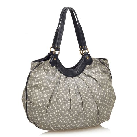 Louis Vuitton Vintage Monogram Mini Lin Idylle Fantaisie Bag Grigia Borsa In Pelle