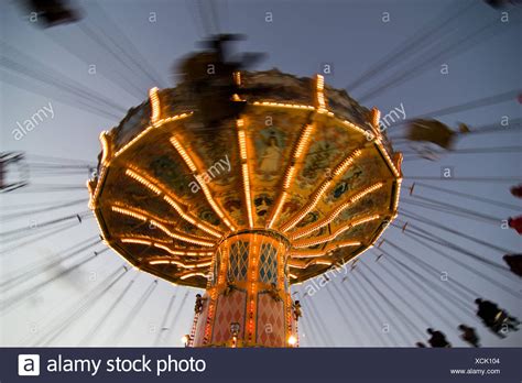 Chain Swing Rides High Resolution Stock Photography And Images Alamy