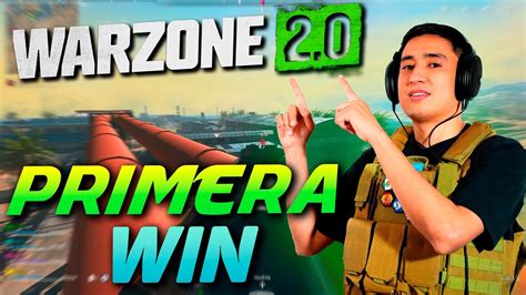 Mi Primera Victoria En Warzone 20 Youtube