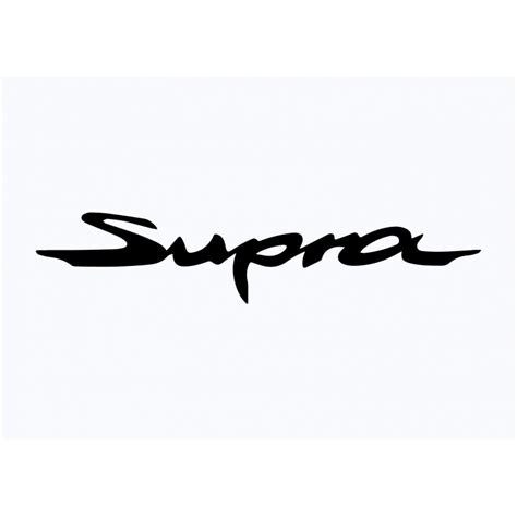 Toyota Supra A90 Adhesive Vinyl Sticker