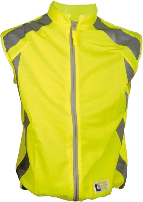 Gilet L S Visioplus Sans Manches Jaune