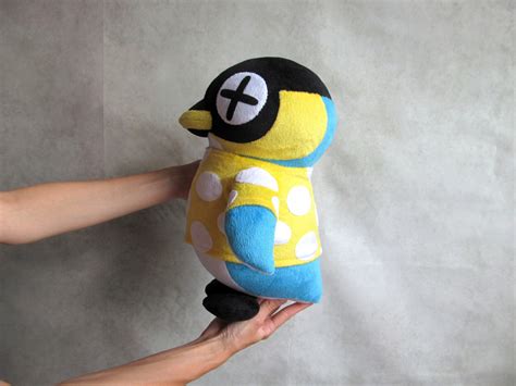 Cube Animal Crossing Plush Toy Cube Lazy Penguin Villager In Etsy