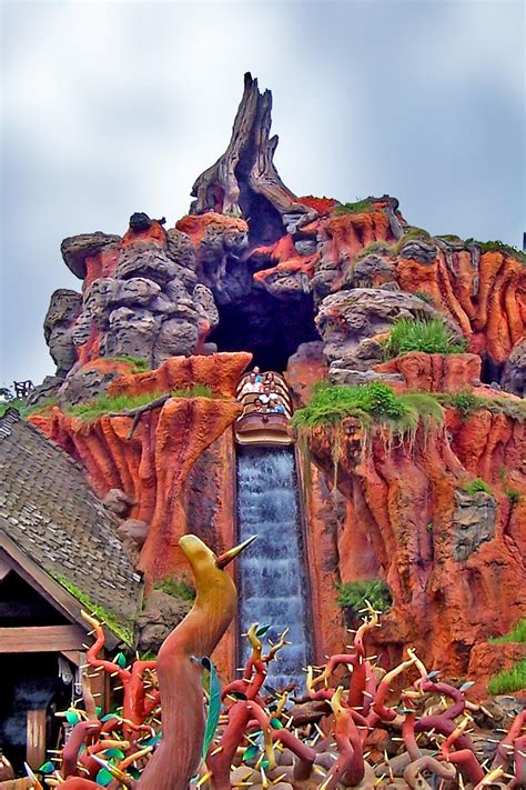 Log Flume at Disney World by Maggiesdaisy on deviantART