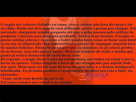 Conto Erótico O NEGÃO ROLUDO E SAFADO ME DOMINOU Parte 2 XVIDEOS
