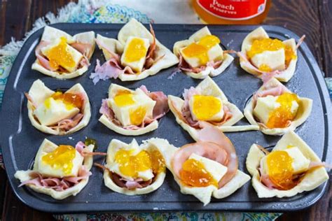 Ham And Brie Puff Pastry Cups Spicy Southern Kitchen