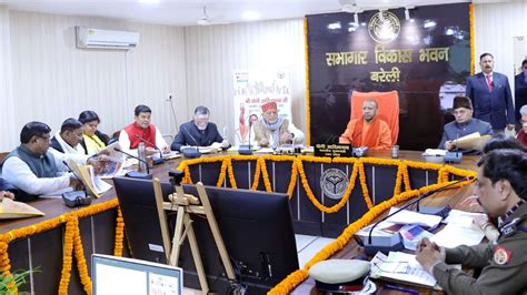 Cm Yogi Launches 170 Projects Worth Rs 3 405 Crore Under Viksit Bharat