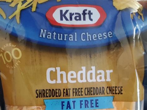 Kraft Shredded Cheddar Cheese Nutrition Label - Bios Pics