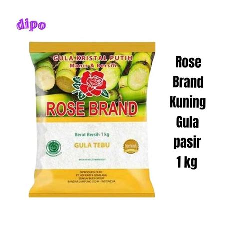 Rose Brand Kuning Gula Pasir Kg Lazada Indonesia