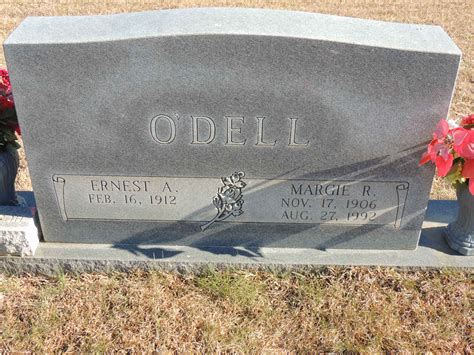 Ernest Alvin O Dell M Morial Find A Grave