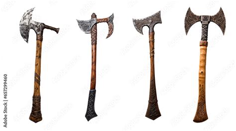 battle medieval axe roman weapon viking weaponry wooden cable handle
