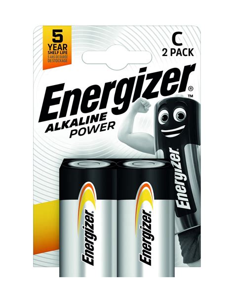 Pila Alcalina Power Lr14 C Bp2 De Energizer