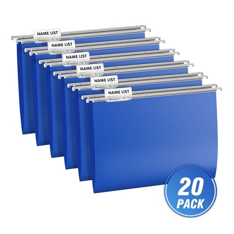 vivin heavy duty plastic hanging file folders  metal hook  cut