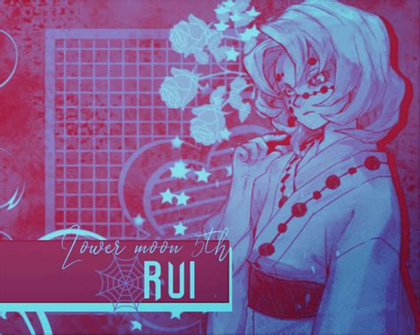 lower moon 5th - Rui || fanart (collab) | Anime Amino